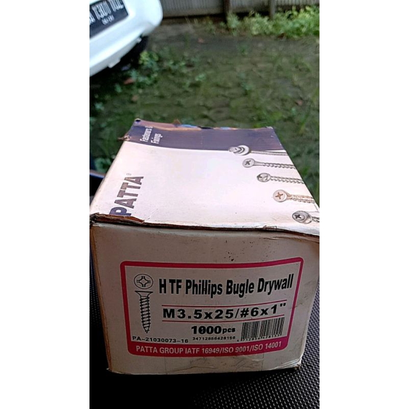 sekrup 1" patta
