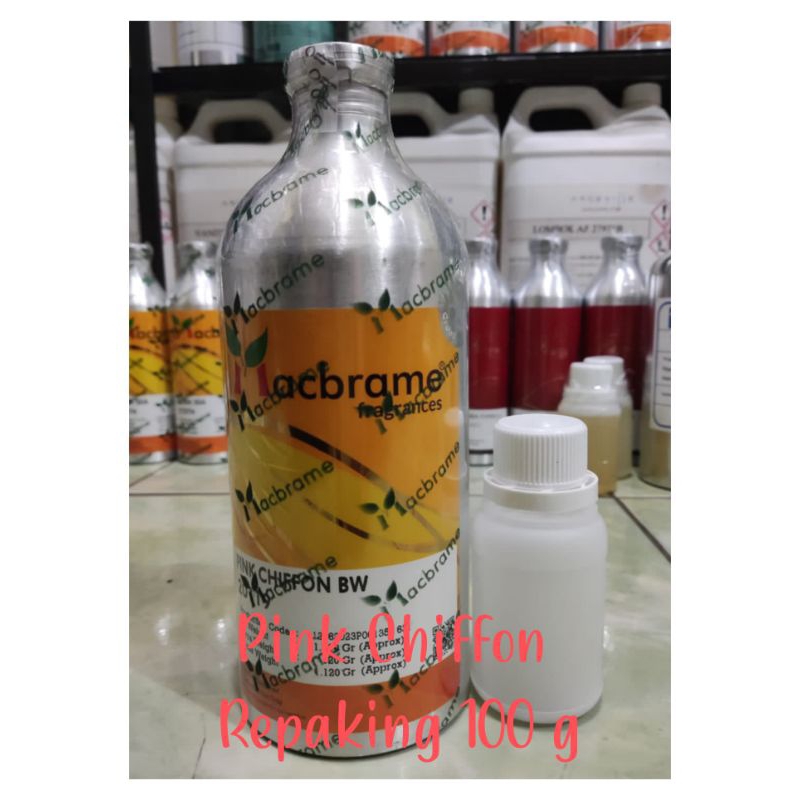 Pink Ciffon Bw Macbrame