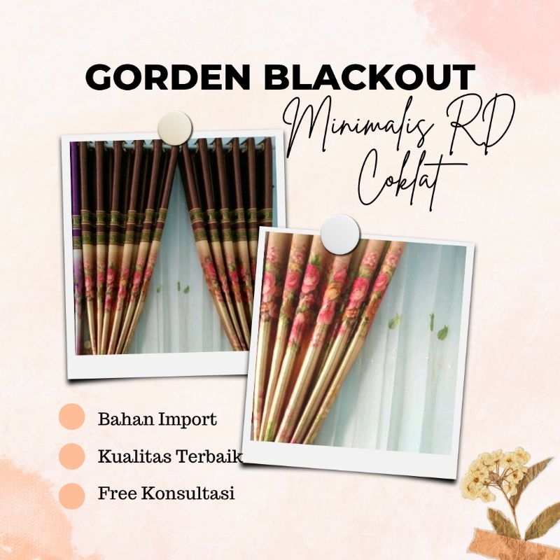 Minimalis MAWAR RD COKLAT