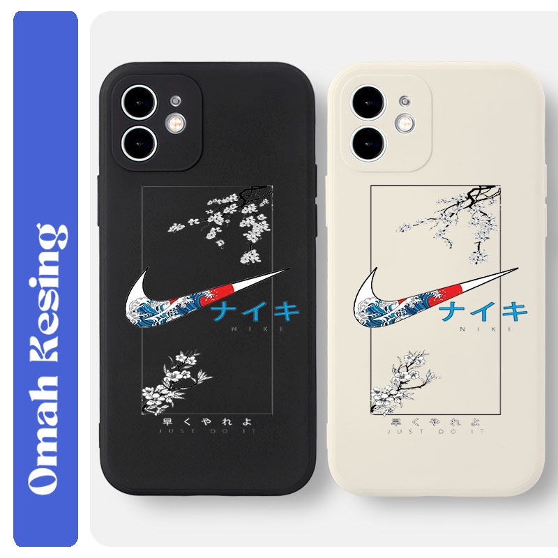 SOFTCASE IPHONE 6/6S/6 PLUS/6S PLUS/7/7 PLUS/8/8 PLUS/XR/11 ... NEW CASE MACARON NIKE
