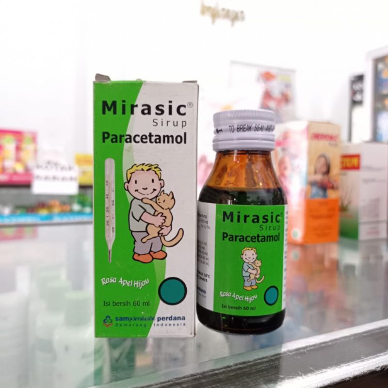 MIRASIC SIRUP RASA APEL 60 ML