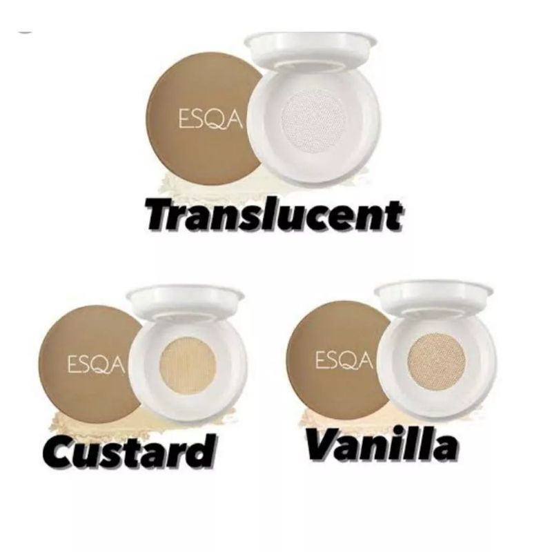 Ready Stock Esqa Flawless Micro Setting Powder