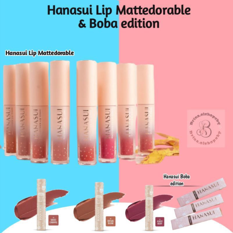 HANASUI LIP CREAM MATTE
