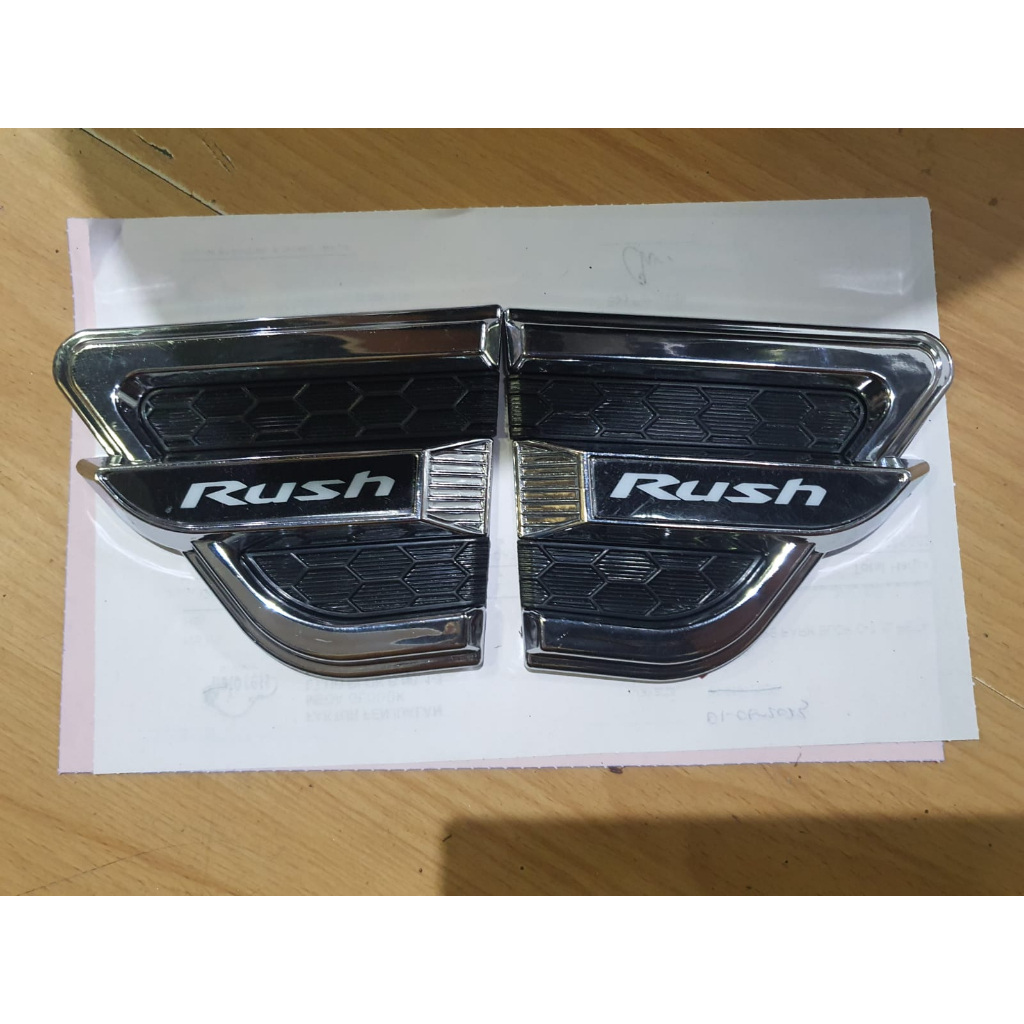 Side Vent Air Flow Rush/Terios 2018 Activo Chrome