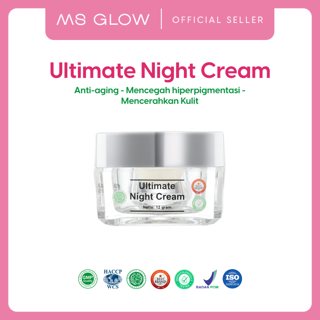 ULTIMATE NIGHT CREAM MS GLOW