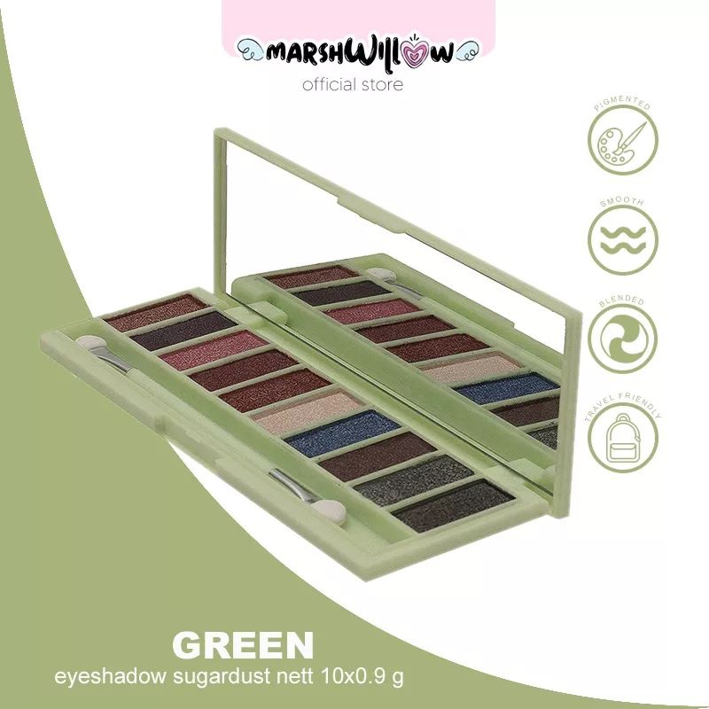 MARSHWILLOW EYESHADOW MARSHWILLOW (GREEN)