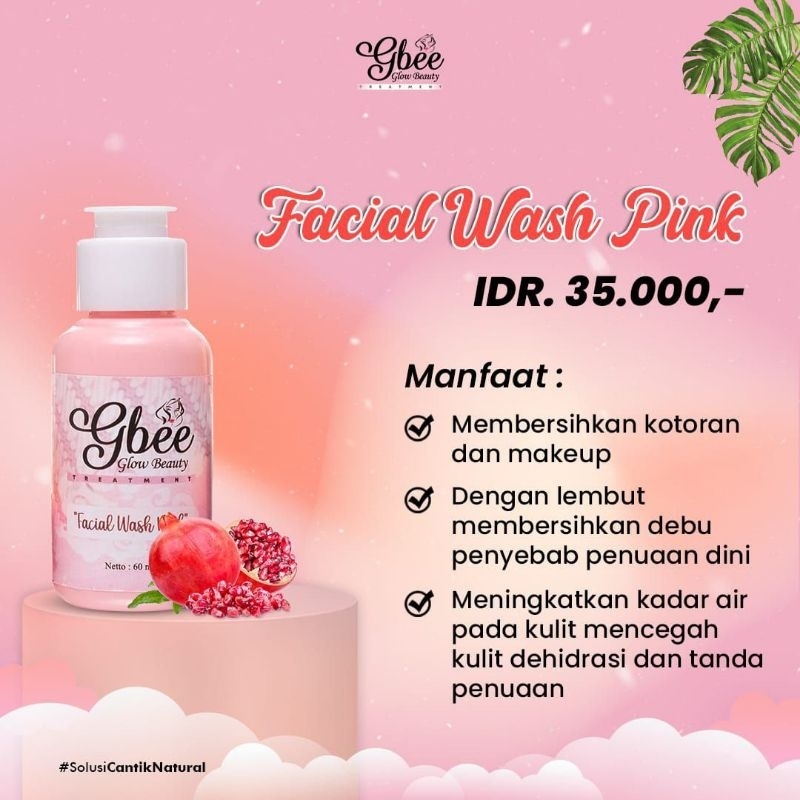Facial Wash Pink