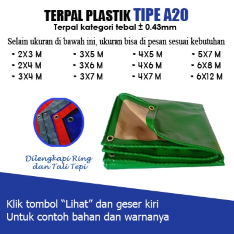 Terpal a20 promo