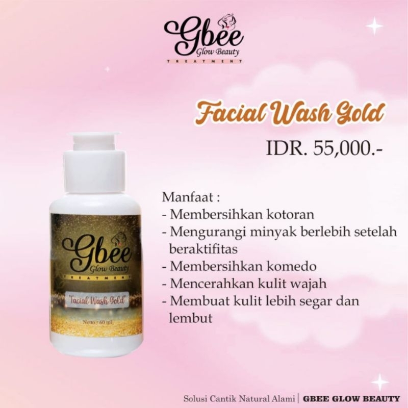 Facial Wash Gold GBEE
