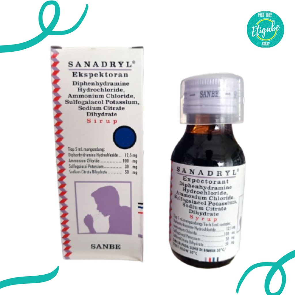 Sanadryl Expectorant 120ml