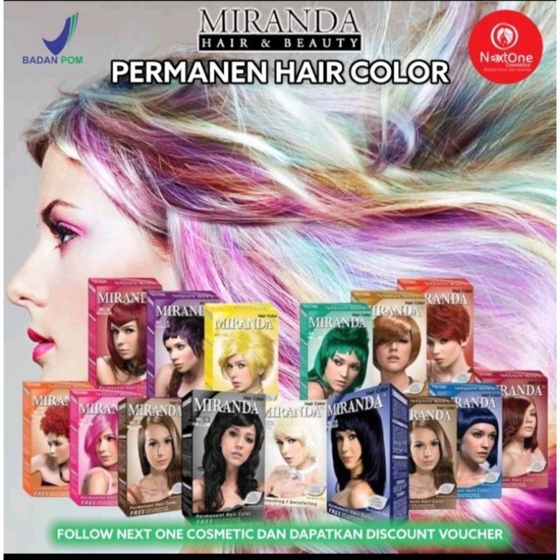 pewarna rambut Miranda