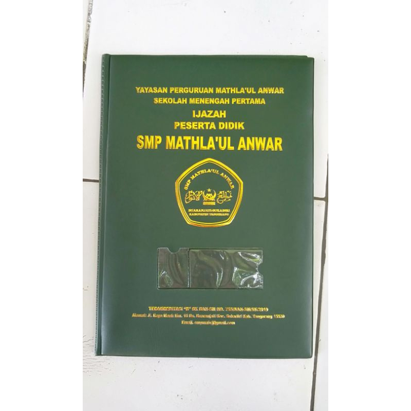 Map rapot isi 4 Kantong