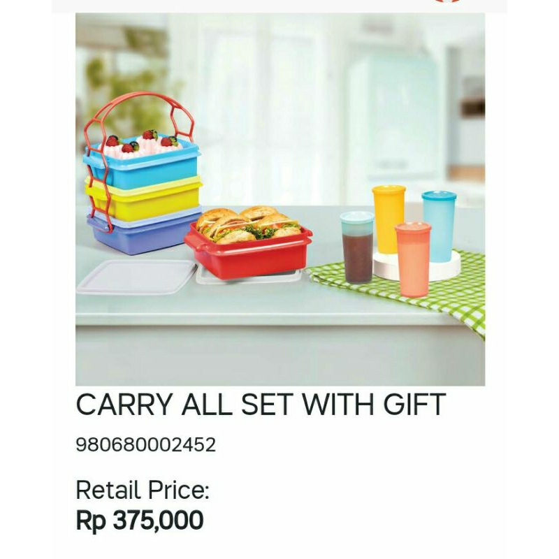 Rantang Carry All Set