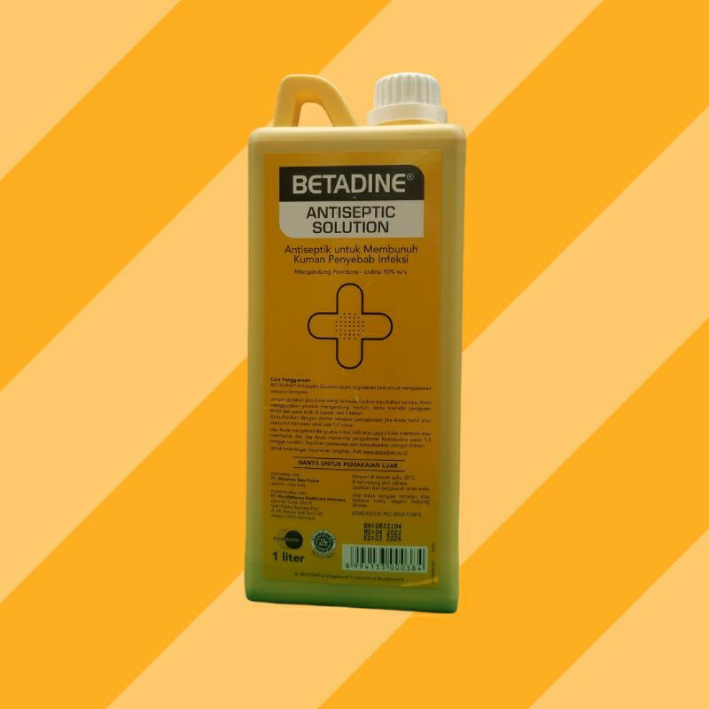 Betadine Antiseptic Solution 1 Liter
