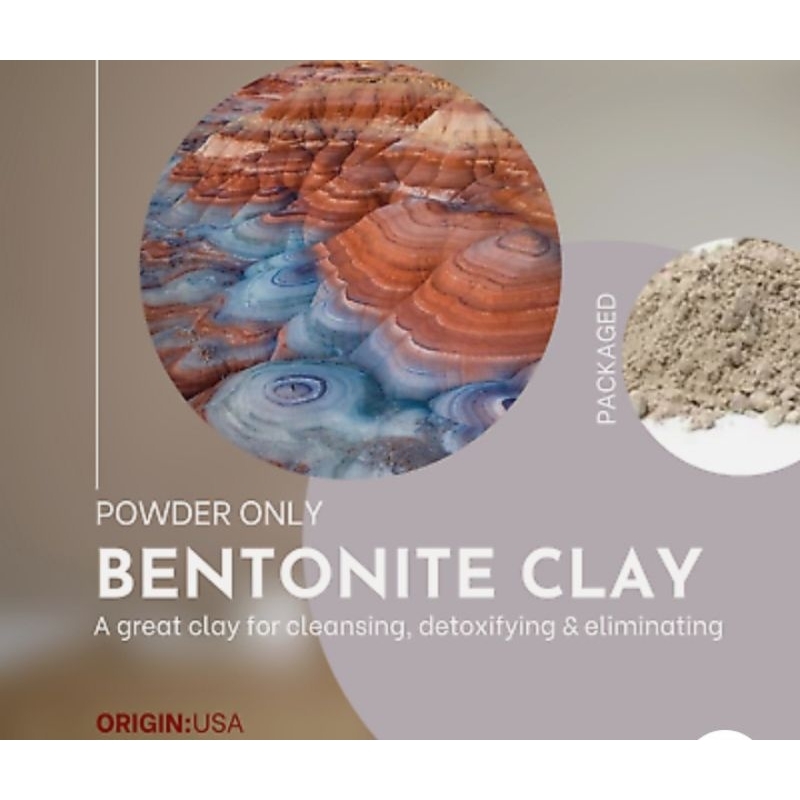 bentonit clay sodium nature