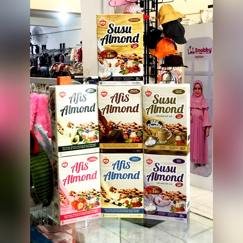 Susu afis almond