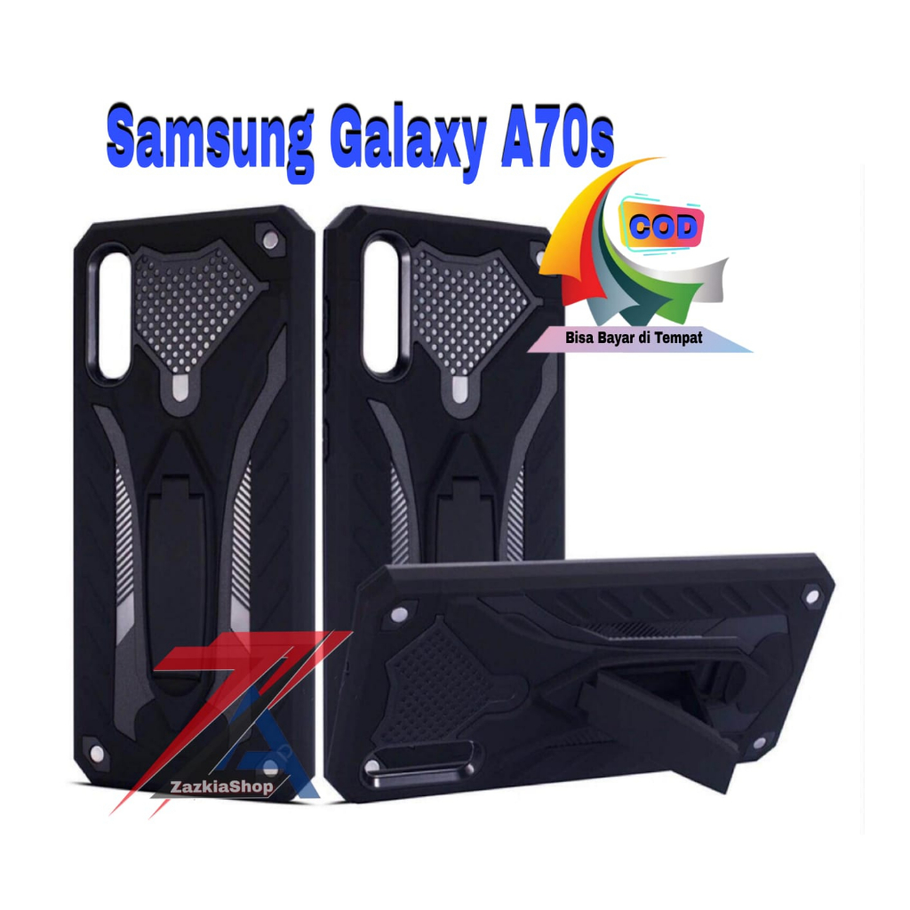 FOR ( SAMSUNG GALAXY A70S) Casing/Hardcase Phantom Robot Kick Standing