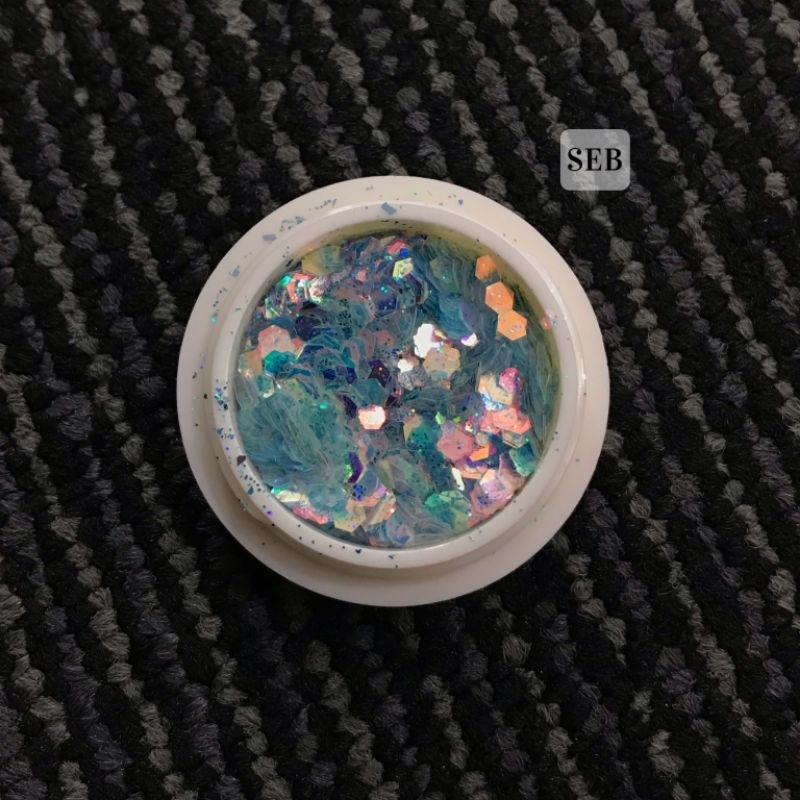SN - SEB - GLITTER SEQUIN HOLO 02 TOSCA