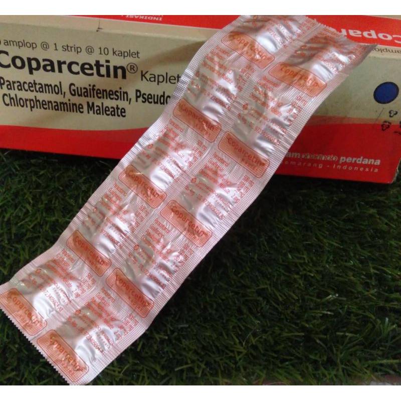 Coparcetin tab per strip