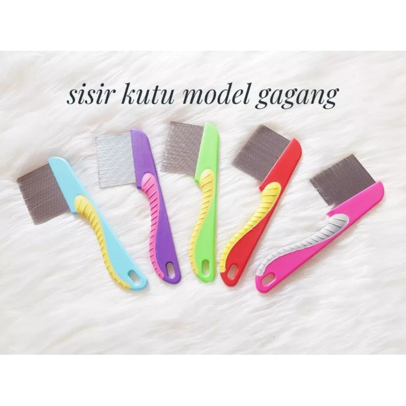 sisir kutu/ ketombe logam