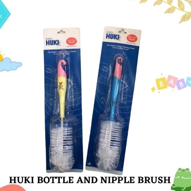HUKI BOTTLE AND NIPPLE BRUSH