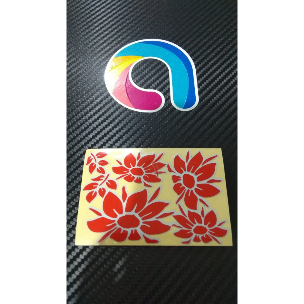 sticker cutting flower
