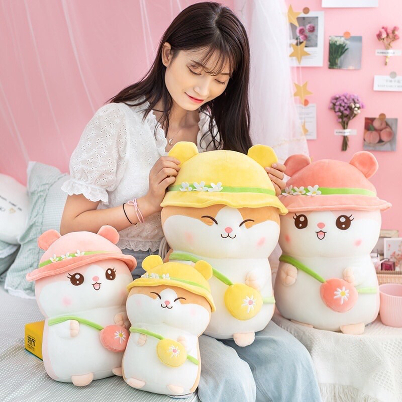 Boneka Hamster pake topi