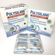 Polysilane Tablet Per BOX isi 5 STRIP (40 Tablet)