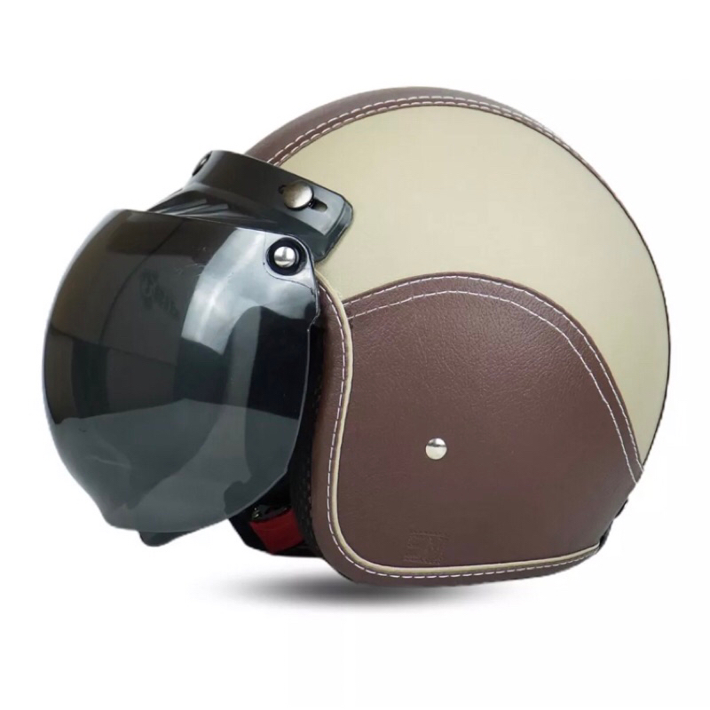 helm bogo kulit
