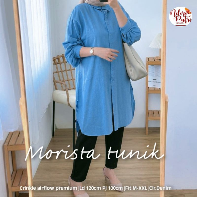 morista tunik denim