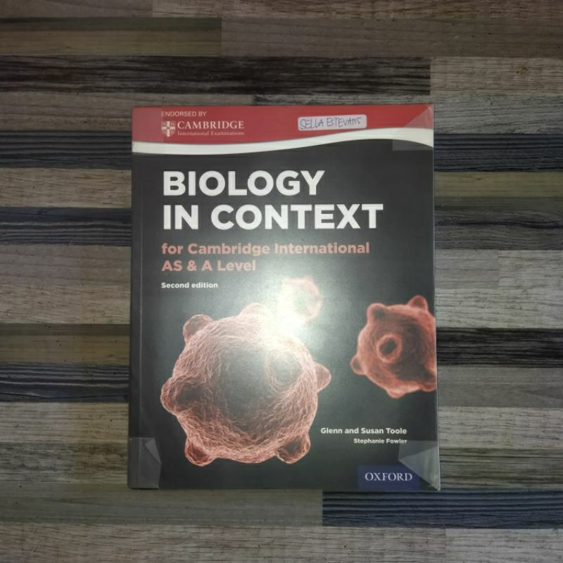 CAMBRIDGE BIOLOGY IN CONTEXT