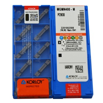 MGMN400-M INSERT KORLOY