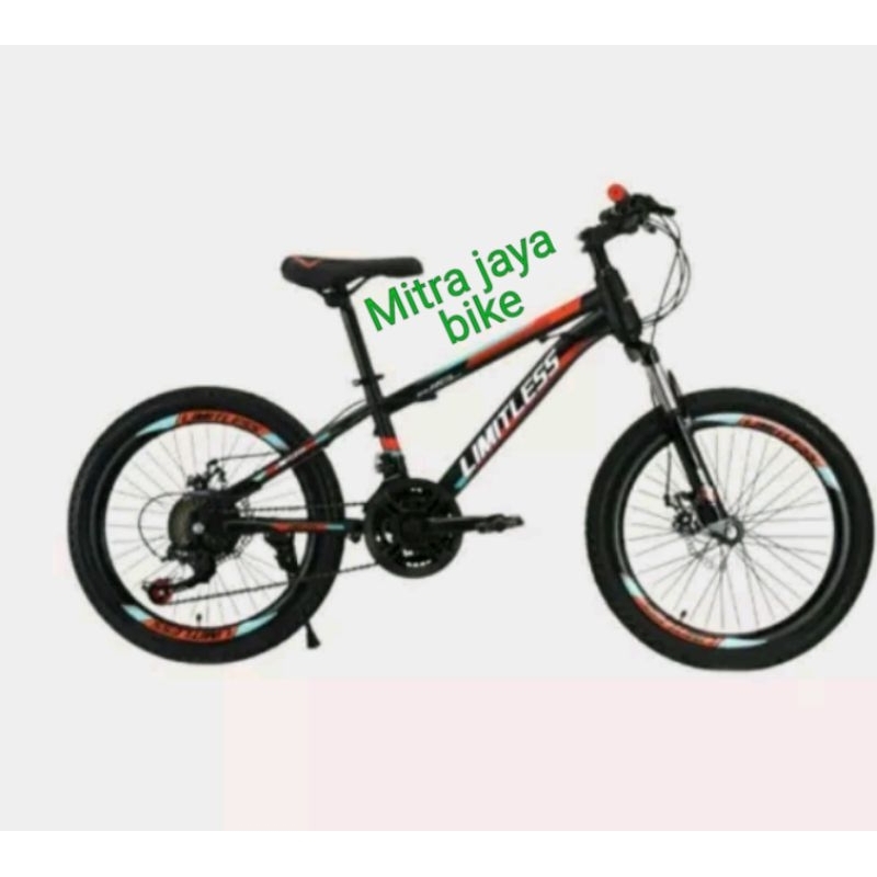 SEPEDA MTB/GUNUNG 20 INCH LIMITLESS