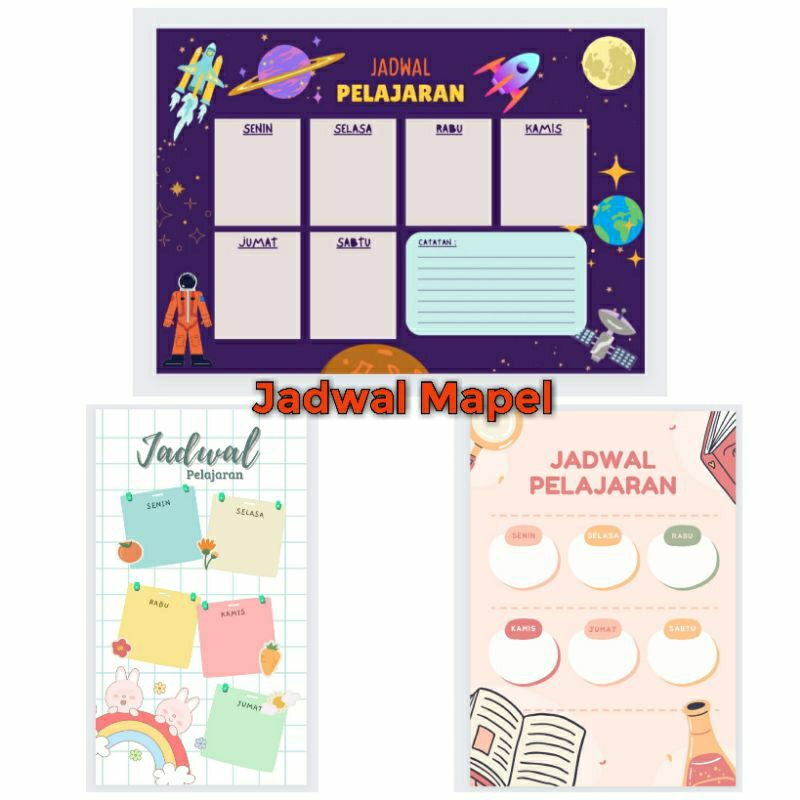 Poster Mata Pelajaran