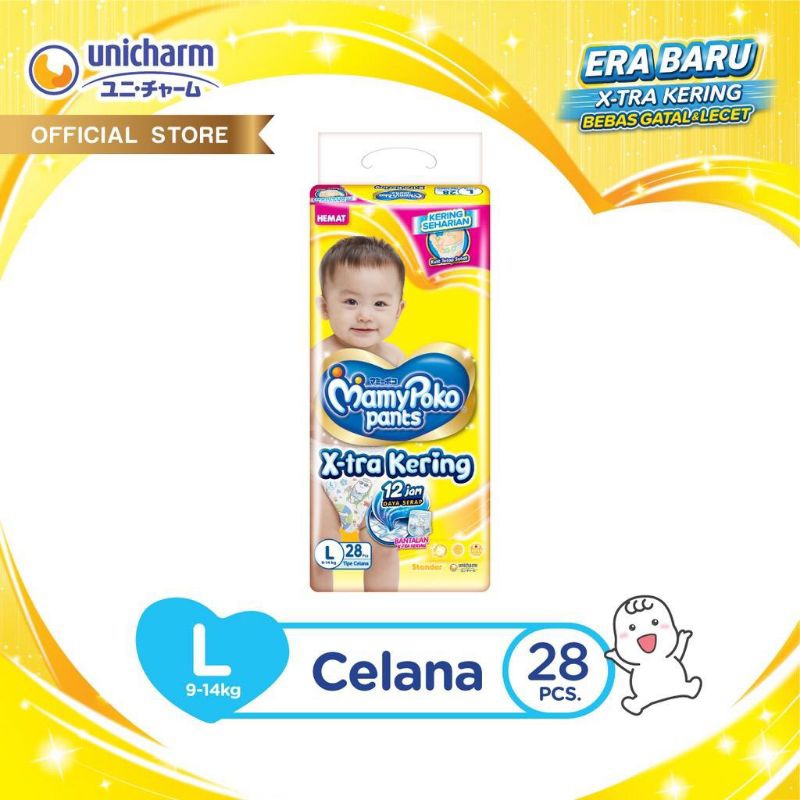Mamy Poko Pants L 28