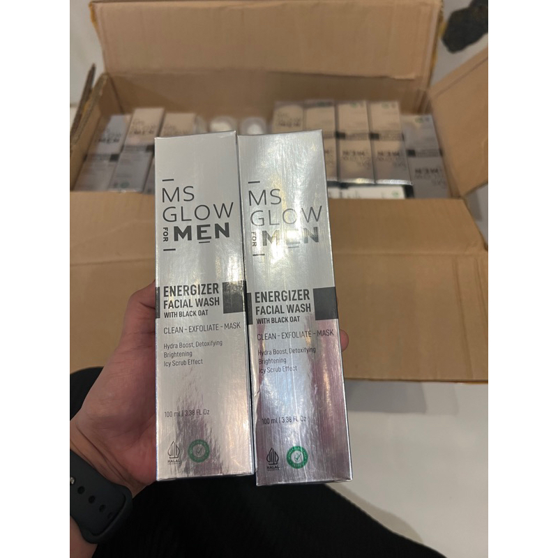 Facial wash msglow men
