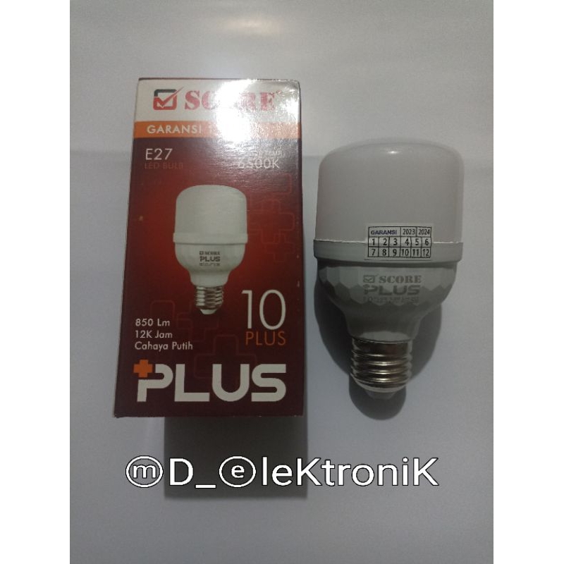 Lampu LED Score plus 10 watt