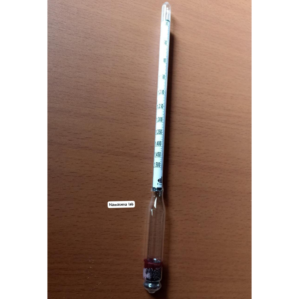 Hydrometer ALLAFRANCE Density Range 1.000 - 1.500