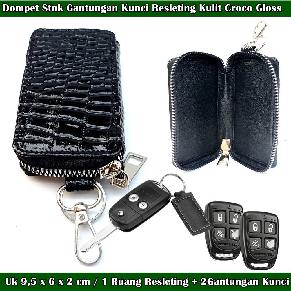 Case dan gantungn kunci Square  Croco