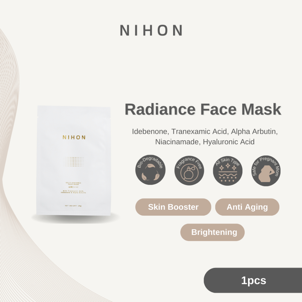 NIHON Radiance Face Mask 1pc