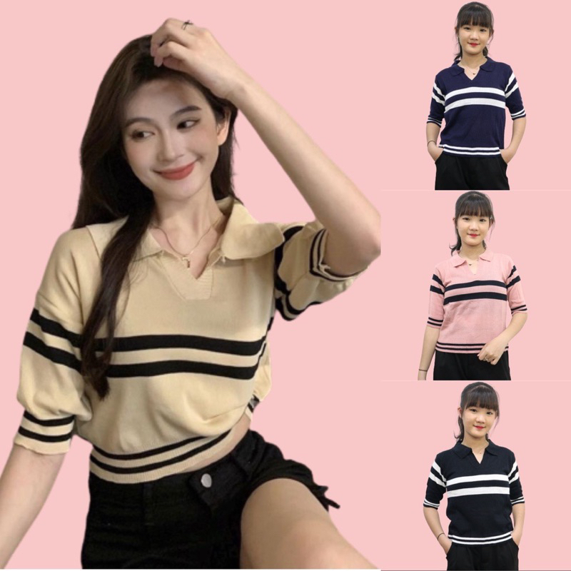 RAJUT LENGAN KERUT