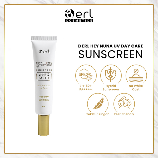 BERL SUNSCREEN  HEYNUNA SUNSCREEN SPF50++++ 40gr