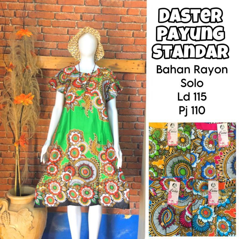 DASTER RAYON PAYUNG LUNA model payung busui