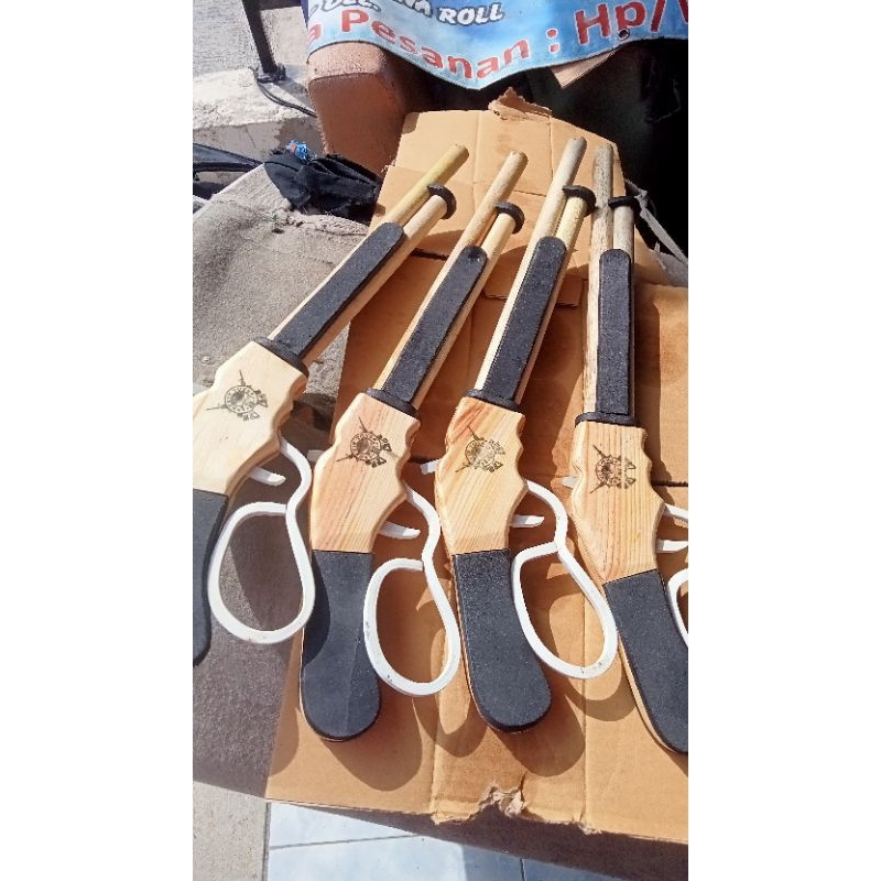 Mainan kayu sg putar ff