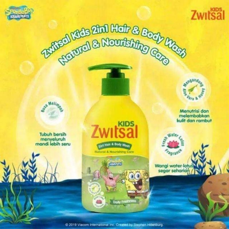 Zwitsal kids pump 280ml