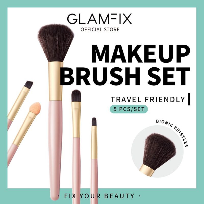 Glamfix Excellent Brush Set isi 5pcs