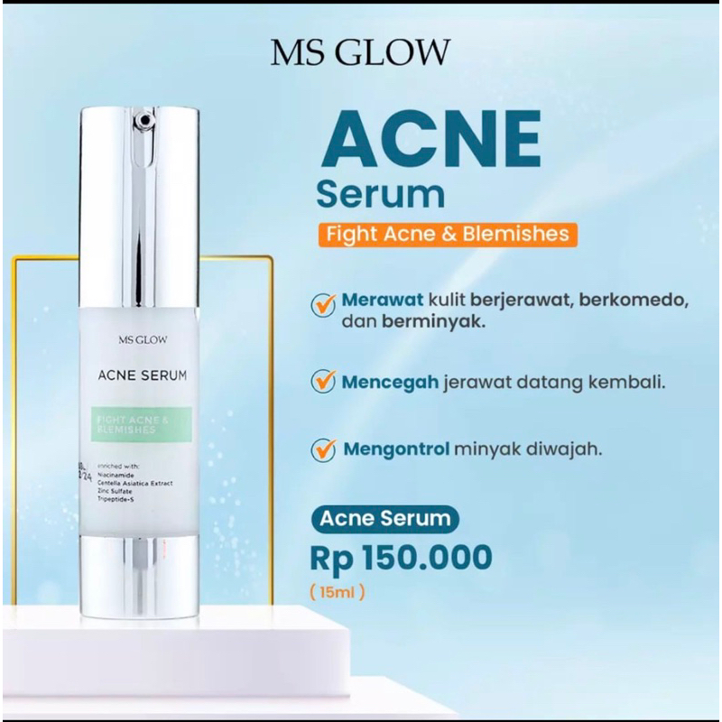 MSGLOW NEW SERUM ACNE