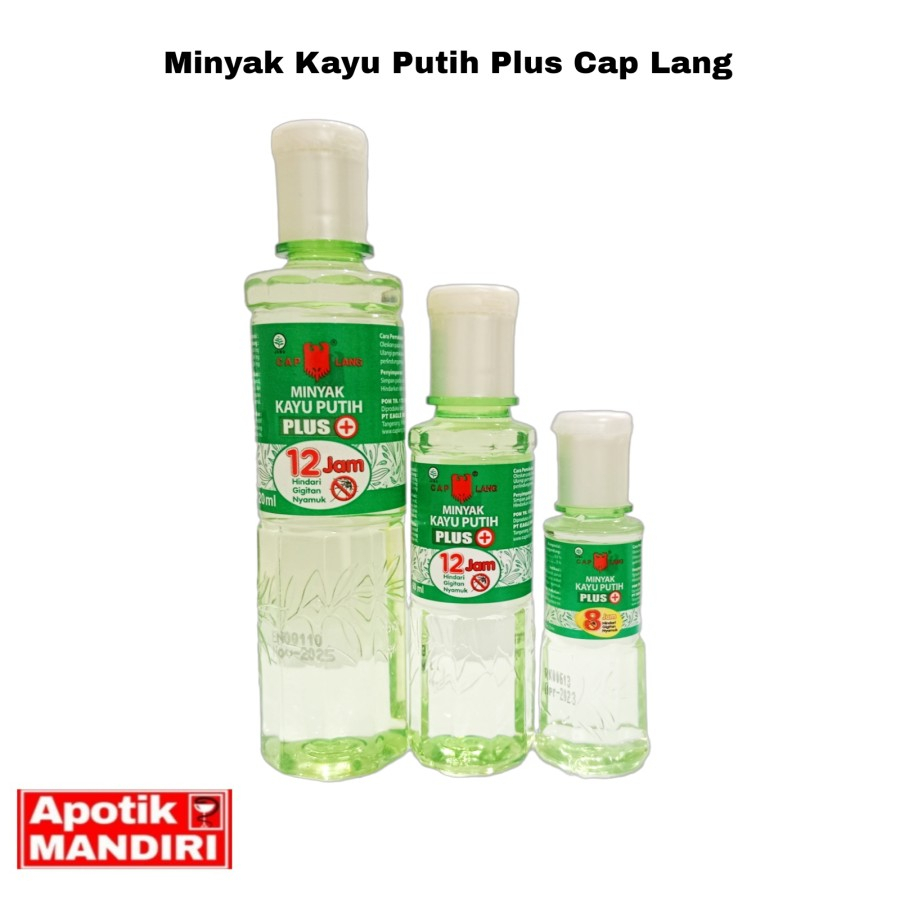 MINYAK KAYU PUTIH PLUS CAP LANG