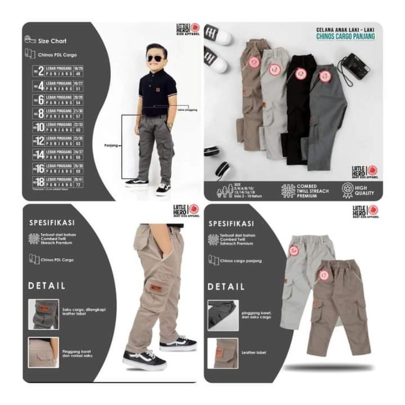 Chinos PDL Cargo