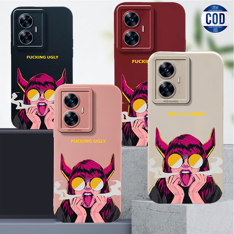 JAVA CASE - REALME C55 - SOFTCASE PRO CAMERA TERBARU - CASE REALME C55  - PRO CAMERA C55-CASING RELAME C55